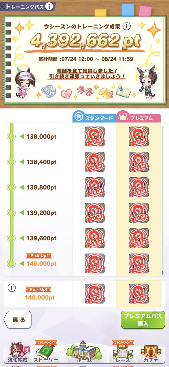 今月はここまで