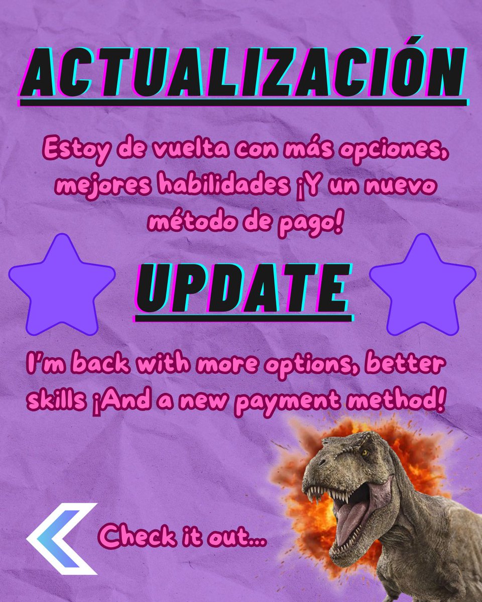 Ninartz54's tweet photo. FINALMENTE puedo actualizar un poco la página y es con estas nuevas noticias :3 Finalmente tengo Paypal, por lo que ahora puedo aceptar comisiones internacionales, muchas gracias por todo este apoyo!!
.
.
.
#pixelart #art #artist #chile https://t.co/E36M4pKZLk