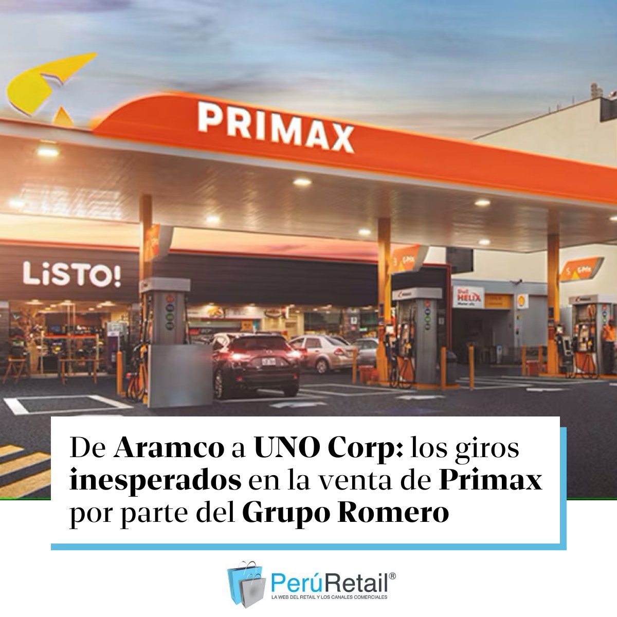 ⛽💵Saudi Aramco se retiró de la operación, dejando que la hondureña UNO Corp se quede con Primax. Ahora, el Grupo Romero enfocará su estrategia en mercados de mayor crecimiento. Entérate aquí. ►tinyurl.com/yftu5f6h

#Primax #GrupoRomero #combustibles #empresas
