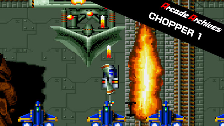 Arcade Archives CHOPPER 1 is now available! It's a shooter released by SNK in 1988. Available on 4 consoles, including Nintendo Switch, PlayStation 5 and Xbox Series X|S!

🟧Arcade Archives
arcadearchives.com/en/title/aca-3…

#ArcadeArchives #ACA
