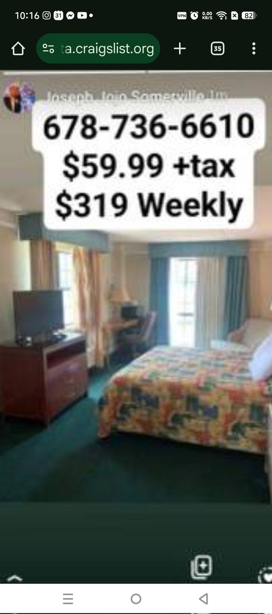 The best affordable hotel in North Atlanta! Daily - Weekly
No Deposit No Credit Card, Needed. 
678-736-6610
$69.99 plus tax daily 
$319.99 Weekly