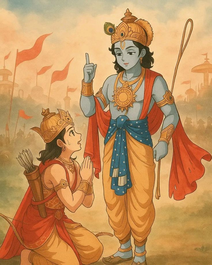 वर्तमान स्थितियों से जरा भी खेद नहीं माधव 

रहे अगर प्राण तो अंतिम श्वास तक लड़ेंगे। 🙌
         "Jai Shree Krishna"