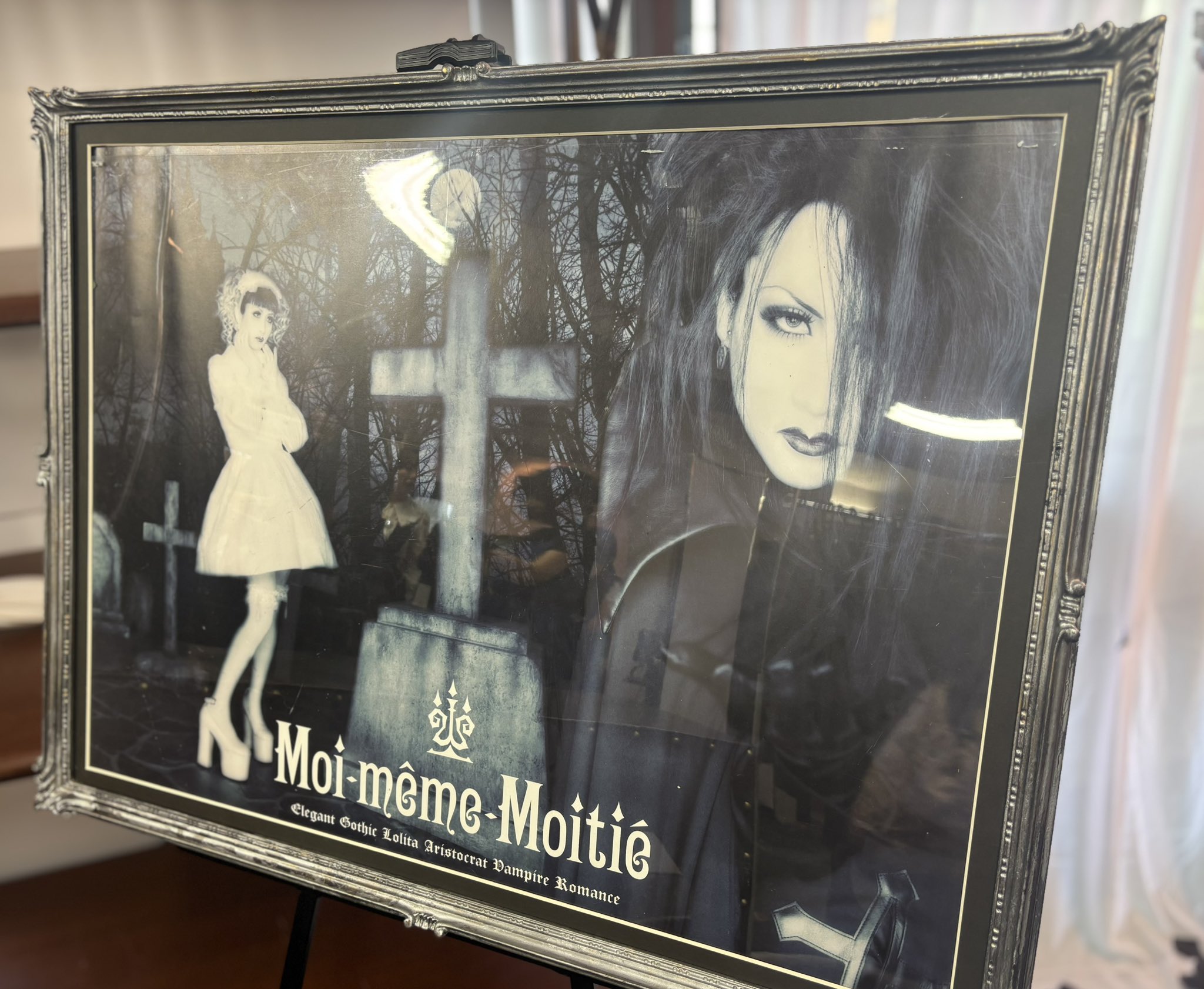 Moi-meme-Moitie モワメームモワティエ レース切り替えコート 黒 Yahoo!オークション - 2001年作 Moi meme Moitie オリジナル