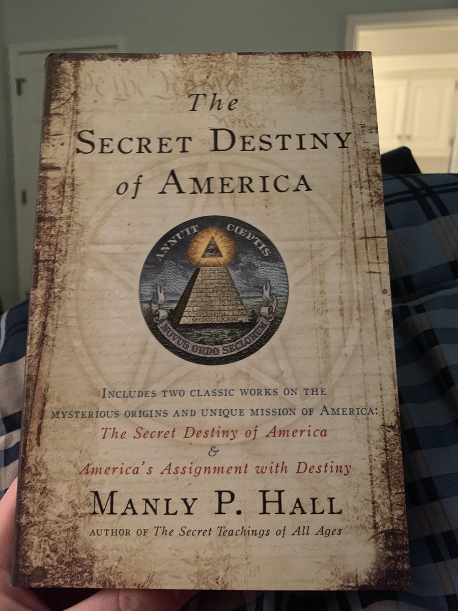 The Secret Destiny of America is one of Manly P. Hall's best literary pieces. It's an encyclopedic book that should be apart of all interpretations of American history. Hall reveals western civilization's hidden history and America's true founders: amazon.com/Secret-Destiny… #ad