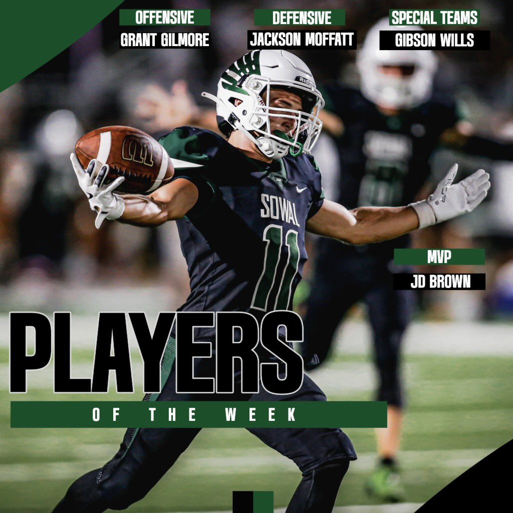 Week 1 is in the books!! Shoutout to our players of the week <a href="/JDBrownQB/">JD Brown</a> <a href="/GGilmore2026/">Grant Gilmore</a> Jackson Moffatt and Gibson Wills #UvE