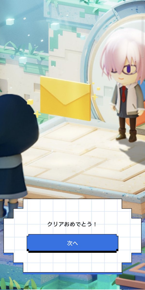 lov_fgo's tweet image. これはGoogle社員と化したマシュ