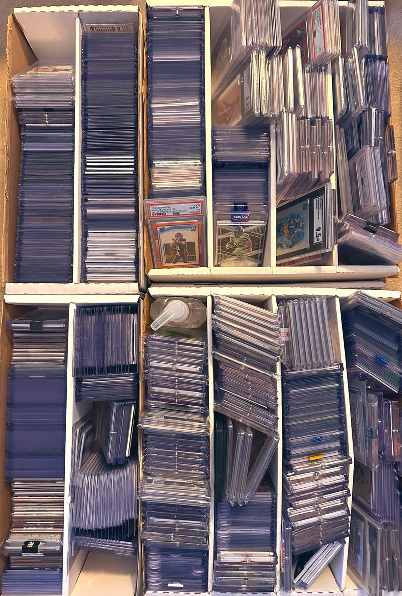 Big day of buying at <a href="/brotherlylovecs/">Brotherly Love Card Show</a> 

12 new rows of inventory for the week 📚