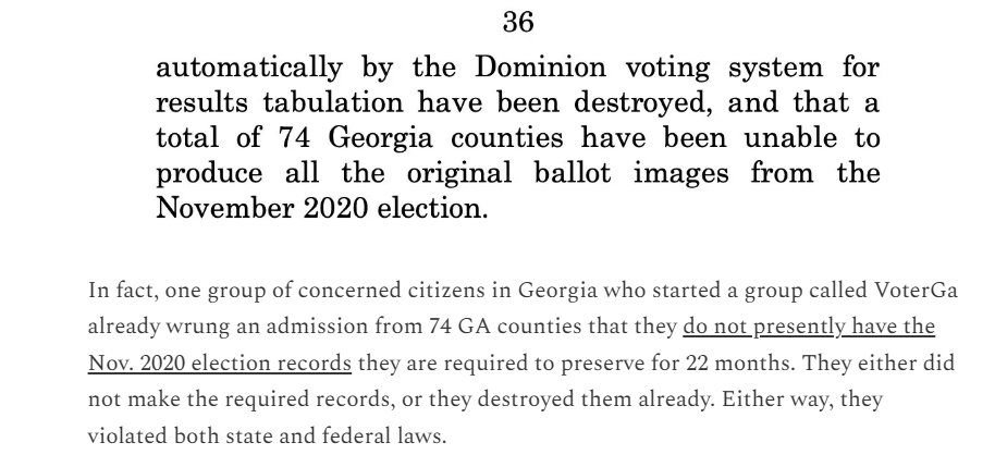 Don't be surprised if grand juries investigating the manifest illegally-handled elections in GA also turn up.