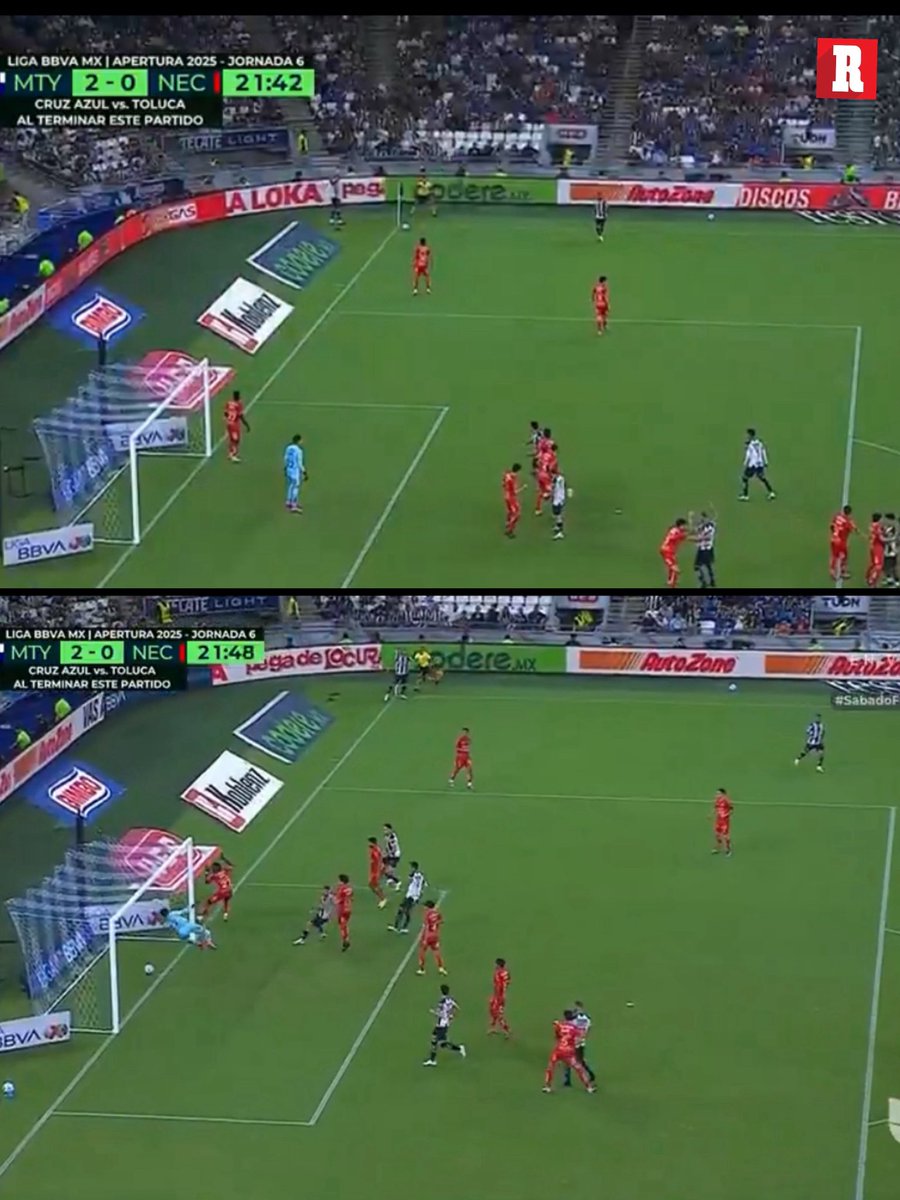 record_mexico's tweet photo. ¡ESTÁS DEMENTE CANALES! 🤯

¿Quién más? Sergio Canales nos acaba de regalar uno de los mejores goles del torneo. ⚽️

¡GOLAZO OLÍMPICO! 🔵 https://t.co/enKwHlC86d