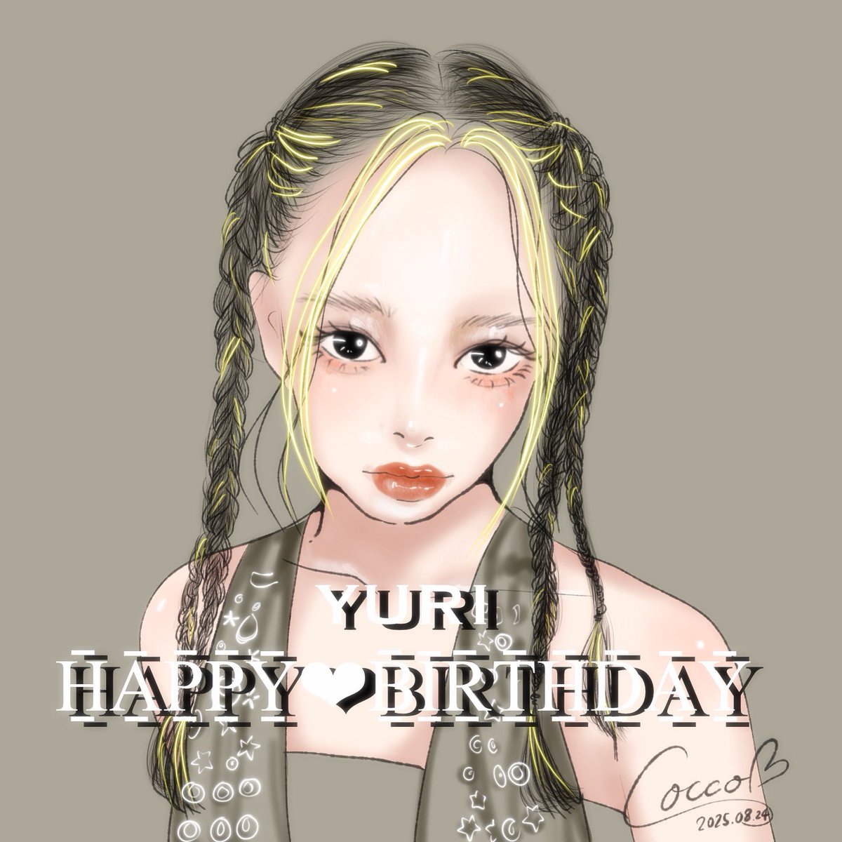 YURI♡H̠̄Ā̠P̠̄P̠̄Ȳ̠❤︎︎B̠̄Ī̠R̠̄T̠̄H̠̄D̠̄Ā̠Ȳ̠♡19
生まれてきてくれてありがとう♡
#ファンアート
#HANA