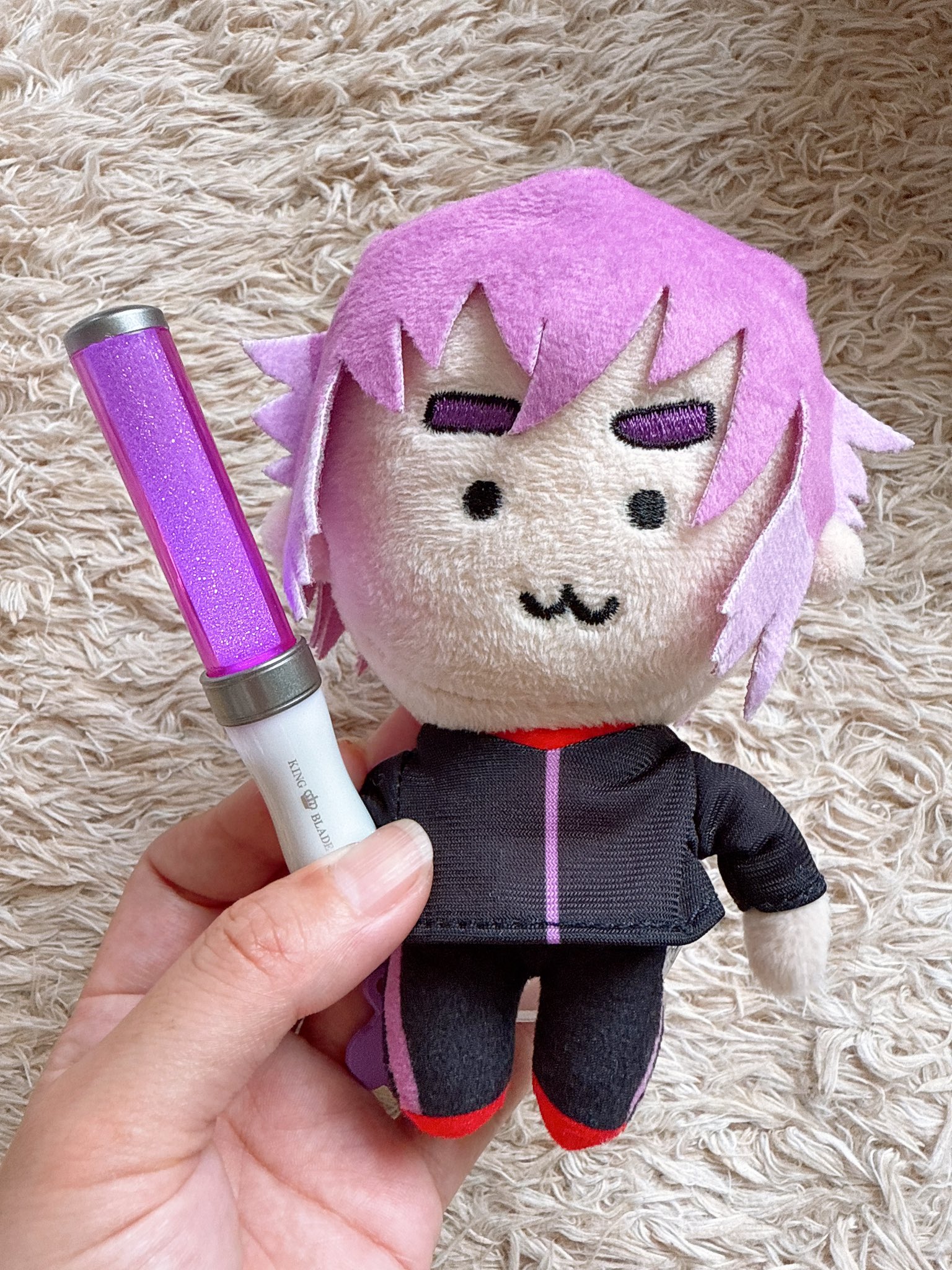 美少年　ペンライト　キンブレ　紫有 美少年ペンライト☆紫代用キンブレシート！の通販 by SNTR｜ラクマ