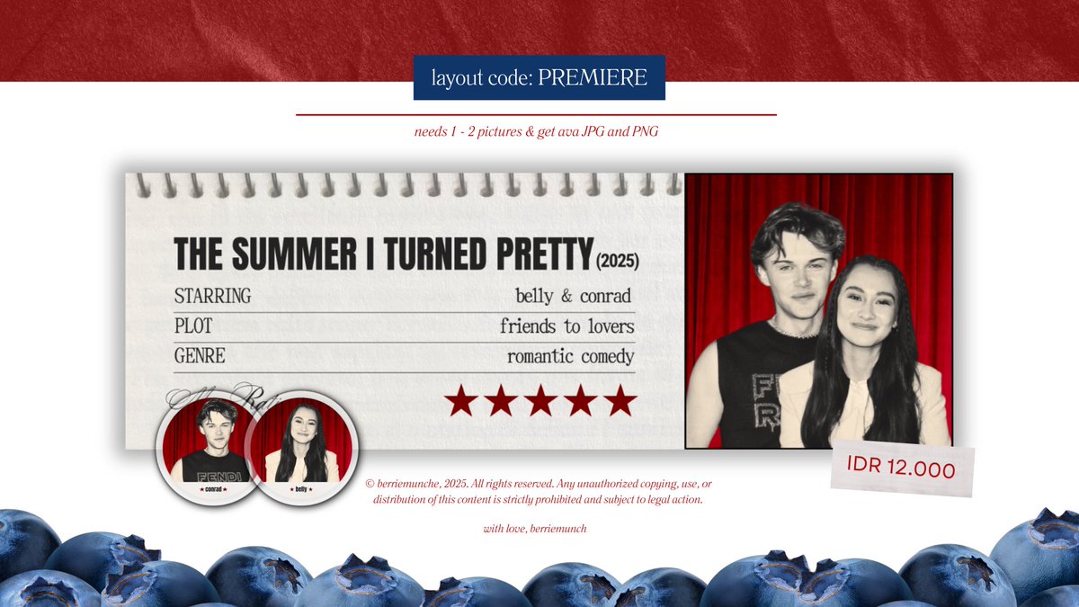 berriemunche's tweet image. any interaction is appreciated! ♥︎

meet my newest layout collections: CHARACTER, SCRIPTED, PREMIERE, &amp;amp; CHARMING that crafted solely for you!

🪷 &amp;gt; kindly knock my dm jika ada masukan atau kesamaan ya! thank you x #zonauang #zonaba