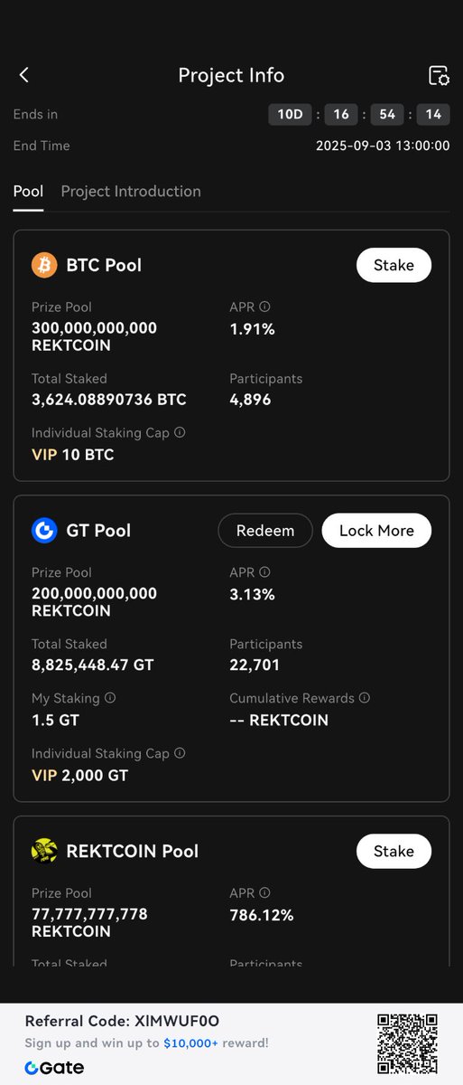 Oaatscrypto's tweet image. #GateLaunchpool300Projects golden chances!
You’re doing an incredible job 💯🤞