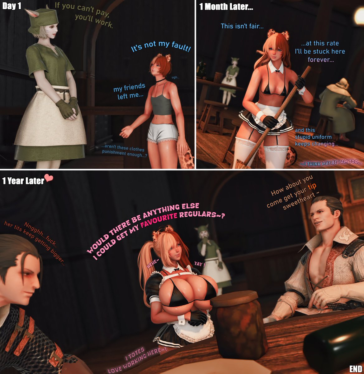 Posting this when nobody is going to see it since I'm shy about my first transformation sequence 👉👈