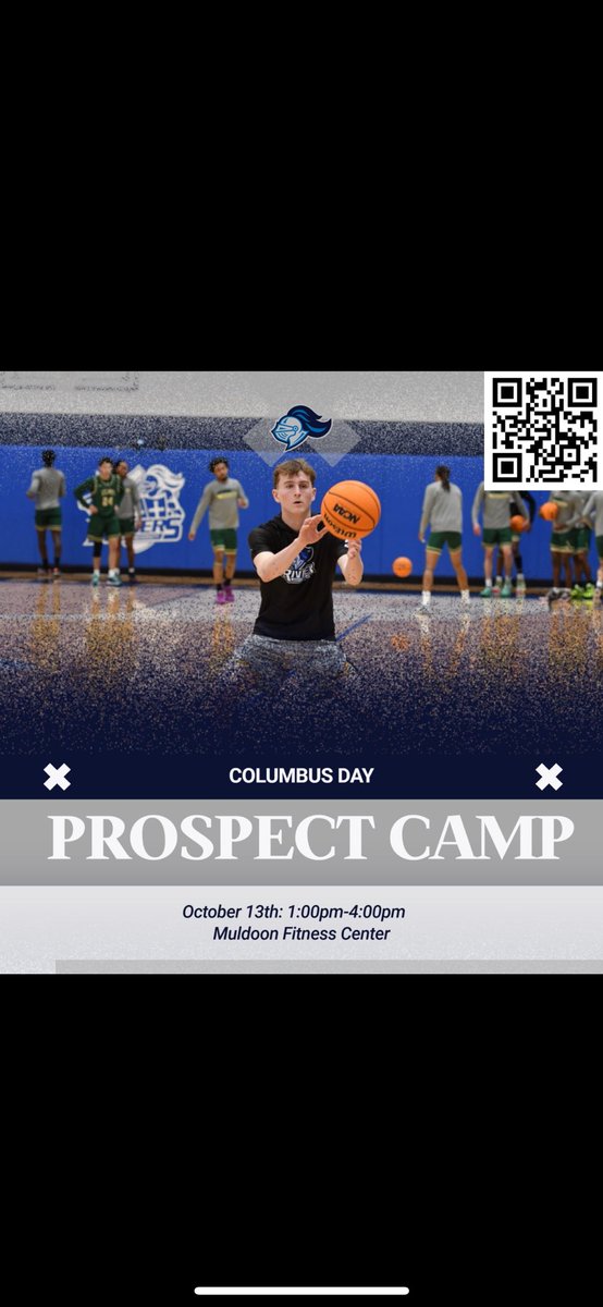 MasonNieves11's tweet photo. Very excited to attend the @Rivier_MBB prospect camp October 13th to showcase my work ethic and skills to Coach Glynn , Coach Marchand, @Coachbruce_1114! https://t.co/2WNGrwFQ85