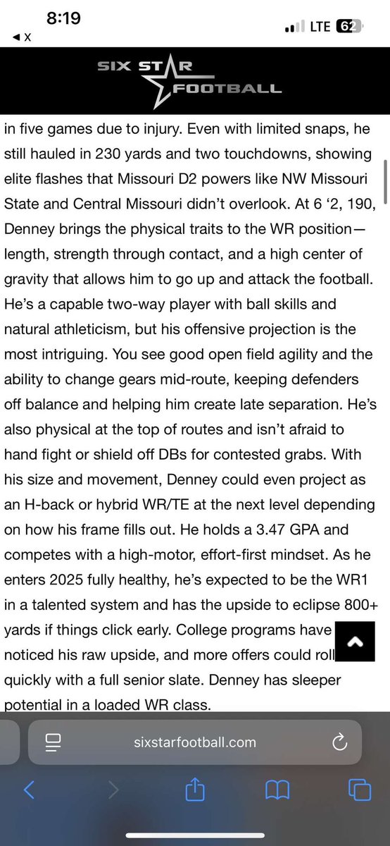 I appreciate the write up means a lot! All the hard work about to show on these blessed Friday nights! <a href="/CoachWilmes25/">Coach Alan Wilmes</a> <a href="/OJsimpso32/">OJ Simpson</a>