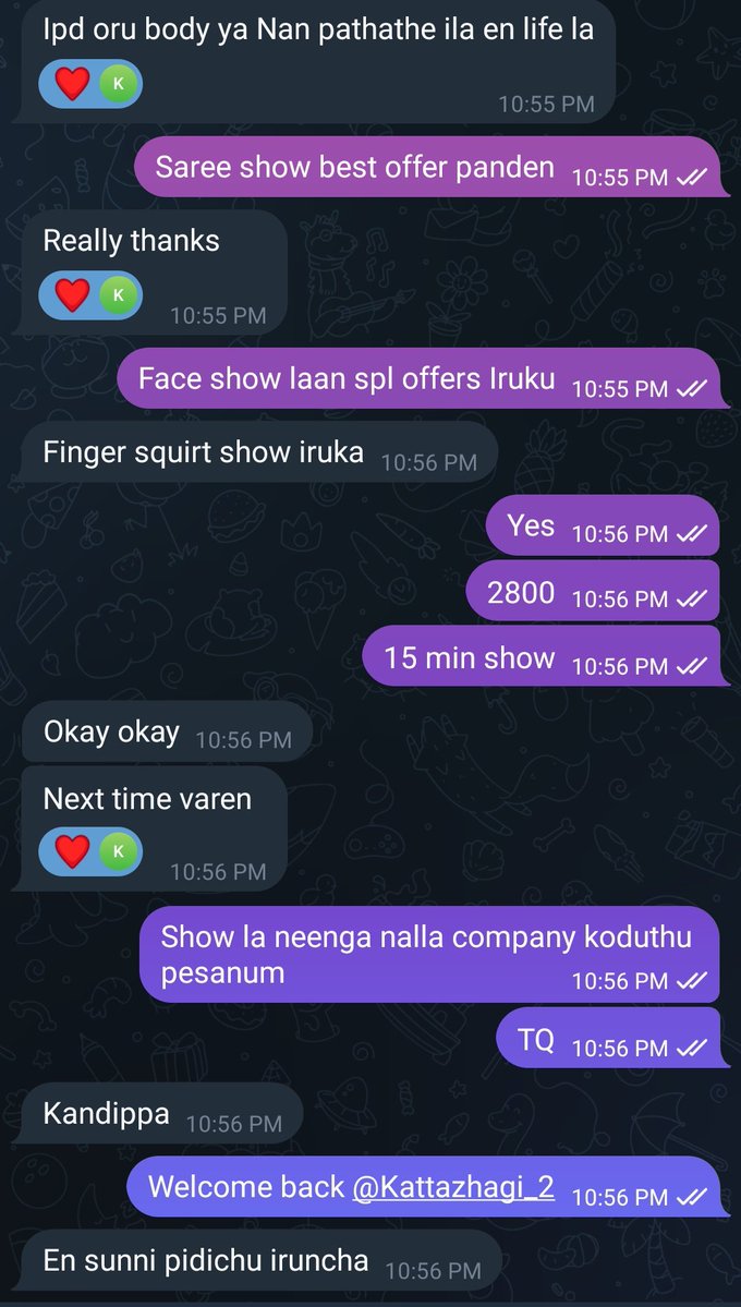 Ashok (@call_me_ashok20) on Twitter photo Happy Customers Review 🔥💋
Follow My TG Channel 🔗
t.me/+iP332HseBTNmN…
DM 💌 to get spl sunday offers for all fantasy show 🎉
<a href="/_vasanth69/">கள்வன் (AR)</a> <a href="/don_tme007ak/">🧲Dark devil🌪️</a> <a href="/fun___Romeo/">𝕽𝖔𝖒𝖊𝖔</a> <a href="/UdhayaK42450356/">UDHAYA♂️ KUMAR</a> <a href="/vino98061208/">💖💞༒𓆩வினோதினி𓆪༒💕💖•°</a> <a href="/LifeDude5/">Life Dude 100K 😎</a>
<a href="/homeofhotties_/">🔞 25K Home Of The Hotties 🔞</a> <a href="/krishnanrptry/">Krish Twee</a> <a href="/KuttyKunju_XXS/">Thevidiya Paiyan XXS</a> <a href="/wanacumm/">℘𝖆𝖈𝖍𝖆 ℘υℓℓα🇦🇺100k</a> Happy Customers Review 🔥💋
Follow My TG Channel 🔗
t.me/+iP332HseBTNmN…
DM 💌 to get spl sunday offers for all fantasy show 🎉
<a href="/_vasanth69/">கள்வன் (AR)</a> <a href="/don_tme007ak/">🧲Dark devil🌪️</a> <a href="/fun___Romeo/">𝕽𝖔𝖒𝖊𝖔</a> <a href="/UdhayaK42450356/">UDHAYA♂️ KUMAR</a> <a href="/vino98061208/">💖💞༒𓆩வினோதினி𓆪༒💕💖•°</a> <a href="/LifeDude5/">Life Dude 100K 😎</a>
<a href="/homeofhotties_/">🔞 25K Home Of The Hotties 🔞</a> <a href="/krishnanrptry/">Krish Twee</a> <a href="/KuttyKunju_XXS/">Thevidiya Paiyan XXS</a> <a href="/wanacumm/">℘𝖆𝖈𝖍𝖆 ℘υℓℓα🇦🇺100k</a>
