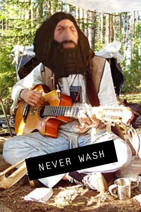 Never wash