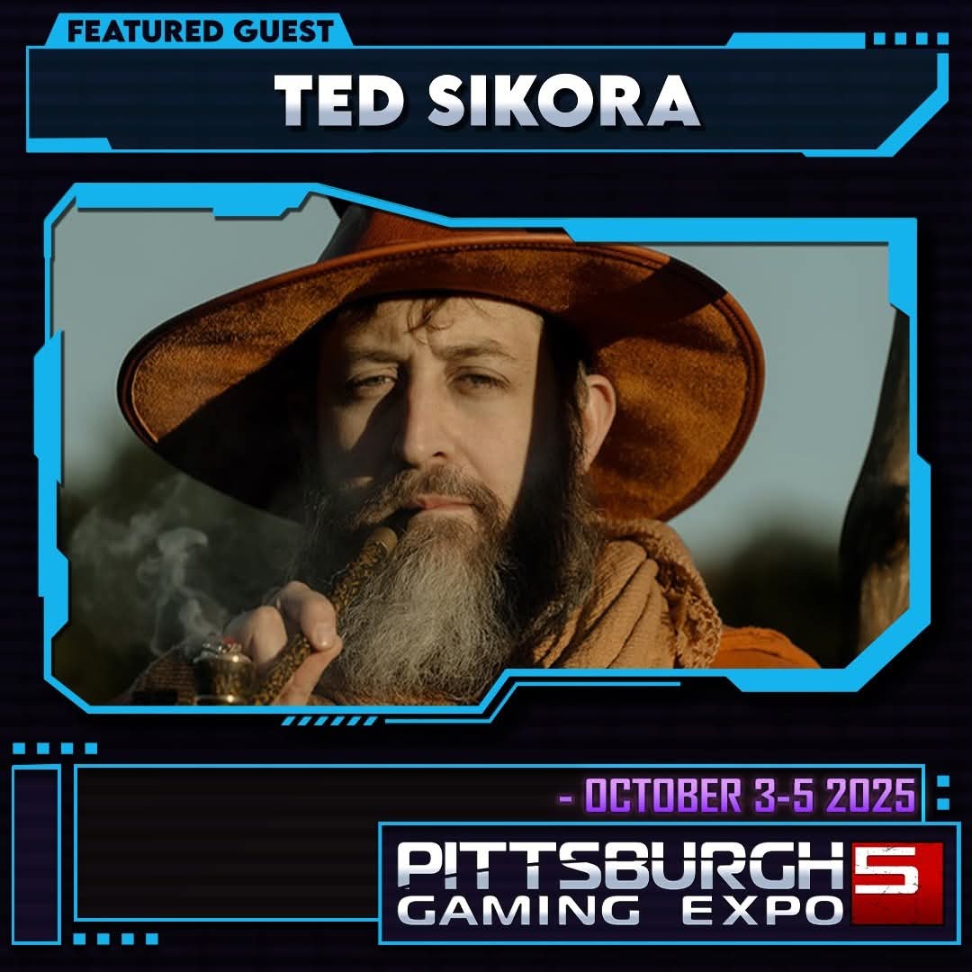 Pittsburgh Gaming Expo (@pgx_pghgameexpo) on Twitter photo Ted Sikora of <a href="/nerdimmersion/">Nerd Immersion 🔜 GenCon</a> is coming to PGX 2025! 🎲
The “forever DM” turned content creator has streamed 19+ campaigns & dropped 3000+ TTRPG videos since launching Nerd Immersion in 2014. Catch him in the ’Burgh Oct 3–5!
👉 PittsburghGamingExpo.com Ted Sikora of <a href="/nerdimmersion/">Nerd Immersion 🔜 GenCon</a> is coming to PGX 2025! 🎲
The “forever DM” turned content creator has streamed 19+ campaigns & dropped 3000+ TTRPG videos since launching Nerd Immersion in 2014. Catch him in the ’Burgh Oct 3–5!
👉 PittsburghGamingExpo.com