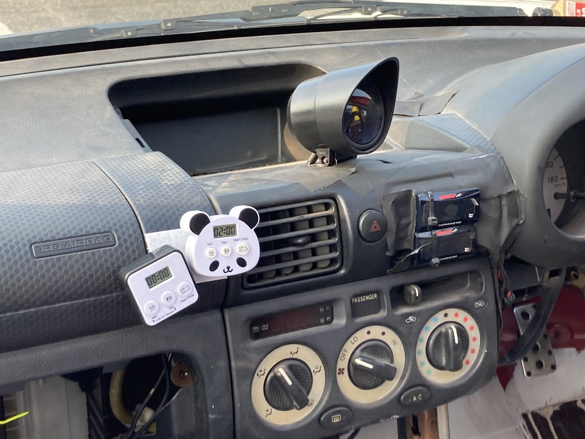 t_soyama's tweet image. さっさと帰ろう248号で参戦してます
昨日からのチューニング内容はCUSCO風パンダ