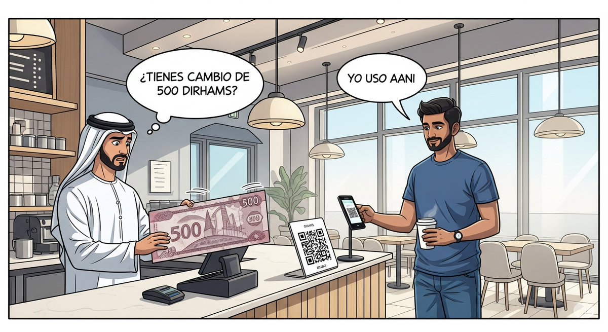 carolgtasama's tweet image. La búsqueda de cambio en Dubái es cosa del pasado. ¿Estás listo para el futuro de los pagos? 🚀En LegalFintech, sabemos que la innovación redefine el sector financiero. Cuéntanos en los comentarios: ¿Cuál es tu método de pago favorito? 🤔#LegalFintech  #Dubai #Aani