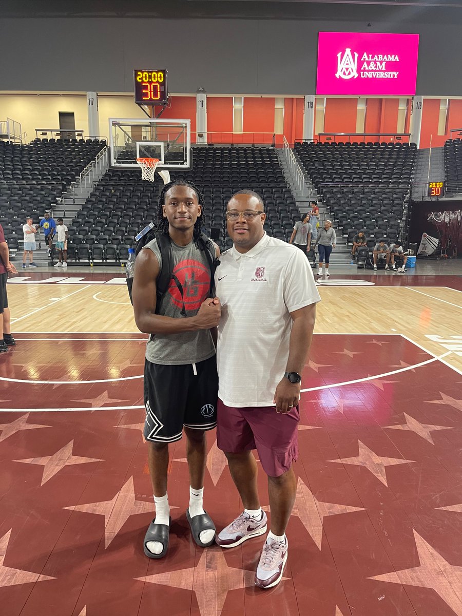 Great day of competing!! Thanks to <a href="/CoachTaeJack/">Donte Jackson</a> for the Elite Camp invite to Alabama A&amp;M University.