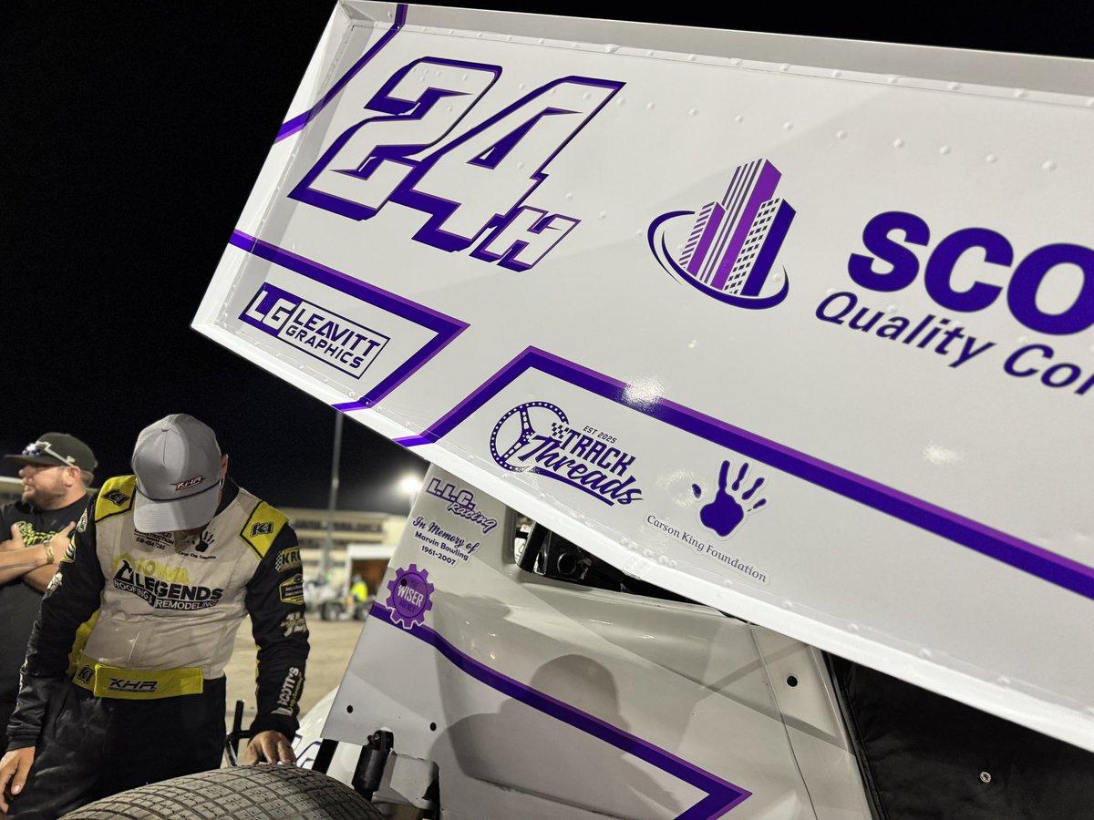 On the pole of tonight’s 360 main event: <a href="/KadeHigday/">Kade Higday</a> 😎