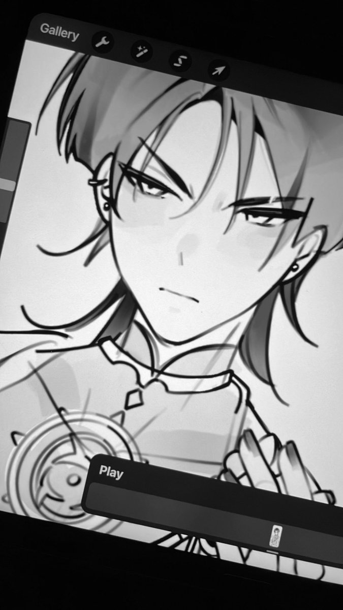 Life and uni is doing a number on me, so i’m sorry I can’t execute big Mona bday plans this year🙏💔 Instead hoping to finish a very short wip of Scara appreciating his gorgeous smart cute woman in STEM 🔮🐰