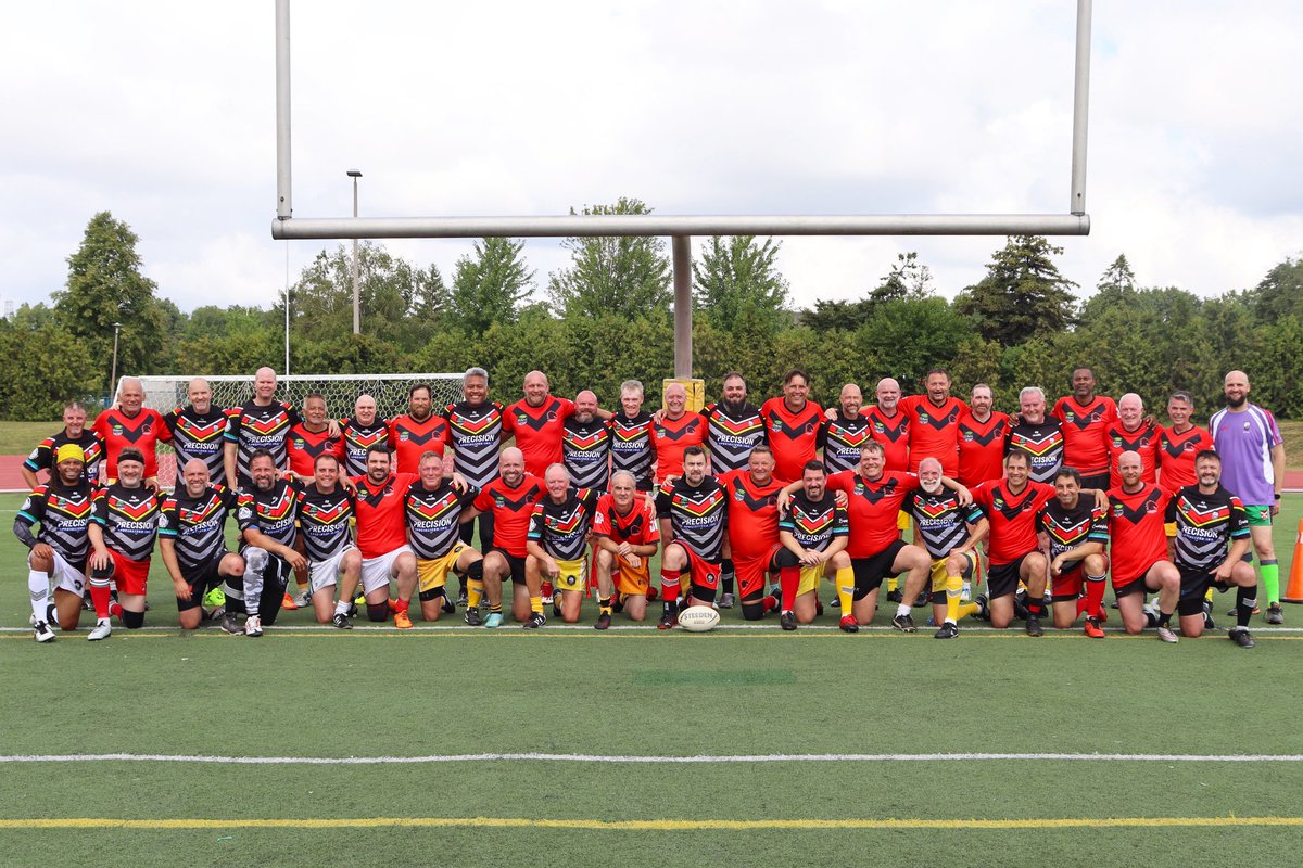 What a Sunday for Masters RL in Ontario! 🏉
We had an incredible turnout with 41 players hitting the field in our match against the <a href="/broncos_RL/">Brantford Broncos</a> Masters. Huge thanks to everyone who made it happen — and a special shoutout to Carl, who made the trip all the way from Newfoundland!