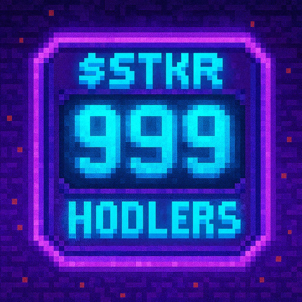 Only the first 1,000 wallets will get exclusive access to upcoming mints, drops and  prizes from <a href="/skillstkr/">Skill Stacker</a> and <a href="/MemeMilitiaNFT/">Meme Militia NFT</a>

You don't have days, you have minutes to load your $STKR war chest 💰⚔️🧙🏽‍♂️

Don't be #1001