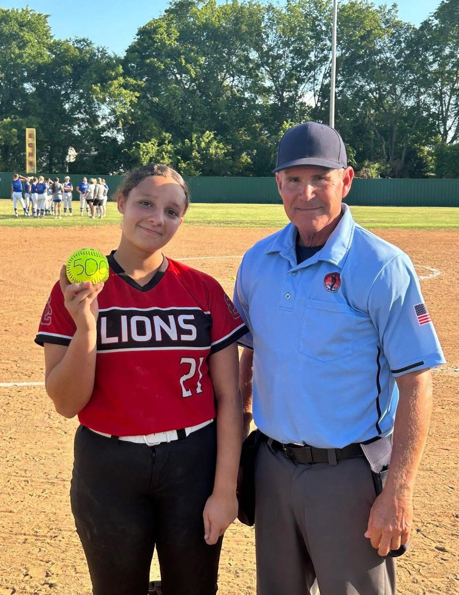 Vision Elite 2027 (@2027_vision) on Twitter photo Congratulations to our Lilly Tinsley. 500Ks! What an amazing accomplishment!
<a href="/lillyan_tinsley/">Lillyan</a> <a href="/RogersStateU/">Rogers State U.</a> <a href="/TulsaSoftball/">Tulsa Softball</a> <a href="/FastpitchVision/">Vision Fastpitch</a> Congratulations to our Lilly Tinsley. 500Ks! What an amazing accomplishment!
<a href="/lillyan_tinsley/">Lillyan</a> <a href="/RogersStateU/">Rogers State U.</a> <a href="/TulsaSoftball/">Tulsa Softball</a> <a href="/FastpitchVision/">Vision Fastpitch</a>
