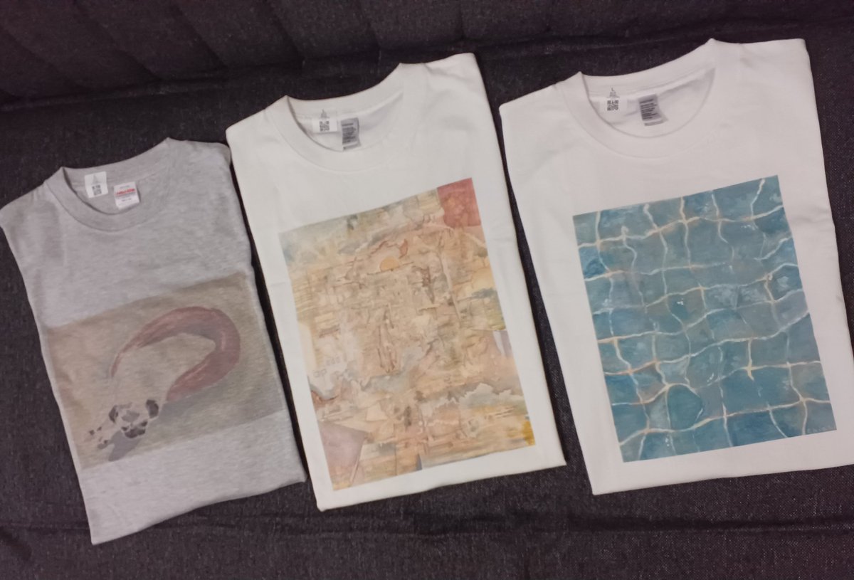 素敵なTシャツが届きました！
悩みに悩んで3枚まで絞りました😆

油絵作家
佐藤千亜季(<a href="/chiaki_1988_s/">佐藤 千亜季</a>)さん

注目してください🙌🏻

👇️グッズ購入はこちらから！
suzuri.jp/c_h_i_a_k_i 

こんなサイトがあるとは知りませんでした👀‼️