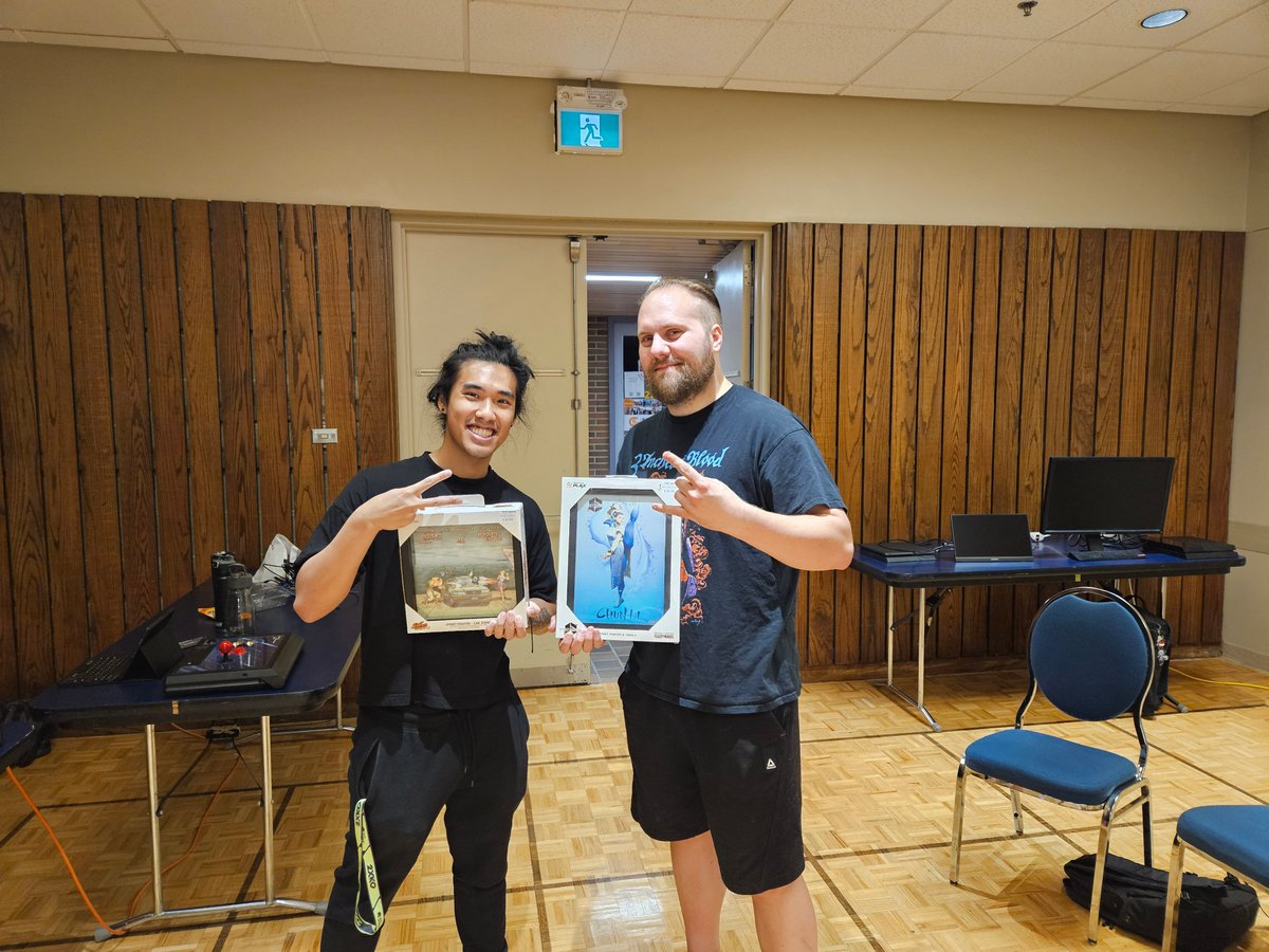 Congrats to the winners of the Street Fighter 6 Team tournament, The Drunk Demons!

Thanks again to <a href="/PNPGames/">PNP Games 🇨🇦</a> for the great prizes!