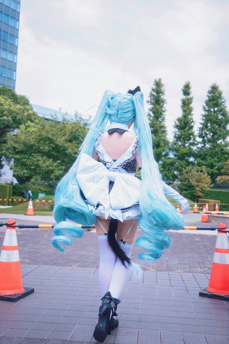 ウィッグ頑張って作ったから
後ろ姿もすごくいい気がする
#NIKKE #コスプレ