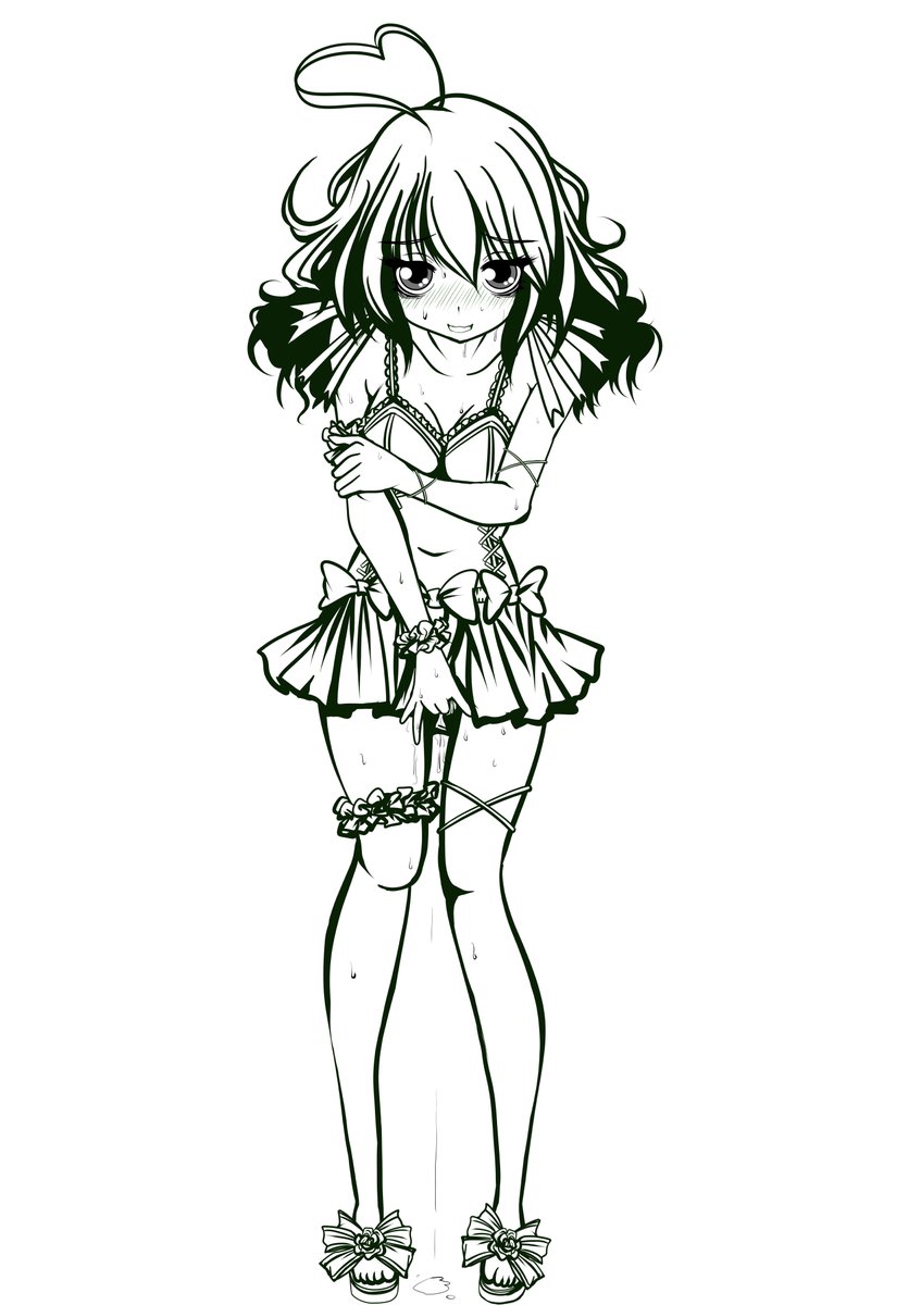 ちょっと小顔に
#オリキャラは性癖の見本市 