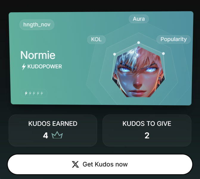 Spotted this super early. Took under a minute.

Kudoswap looks like an info hub for post-TGE projects.
No clue where it leads yet—just joined to be early.

Nothing to do now except connect X:
👉kudoswap.com/hngth_nov

More updates soon...