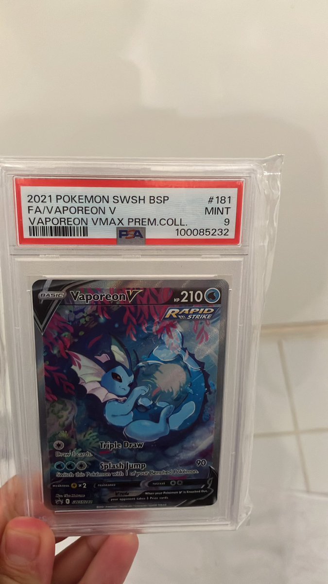 Pokebunch (@pokebunch) on Twitter photo Zard Vmax - $101 shipped
Vaporeon V PSA 9 - $101 shipped
<a href="/ArnoldMoger/">Arnold von Moger</a> <a href="/DaylightsTV/">Daylights</a> <a href="/CoolGuyPodge/">Mitchell Cox</a> <a href="/Moore33Gaming/">Lord Charizard</a> <a href="/CardboardBanger/">💥 Cardboard Bangerz 💥</a> <a href="/TattooedBST/">TattooedBST</a> <a href="/FTC_MARKET/">FTC MARKET</a> Zard Vmax - $101 shipped
Vaporeon V PSA 9 - $101 shipped
<a href="/ArnoldMoger/">Arnold von Moger</a> <a href="/DaylightsTV/">Daylights</a> <a href="/CoolGuyPodge/">Mitchell Cox</a> <a href="/Moore33Gaming/">Lord Charizard</a> <a href="/CardboardBanger/">💥 Cardboard Bangerz 💥</a> <a href="/TattooedBST/">TattooedBST</a> <a href="/FTC_MARKET/">FTC MARKET</a>