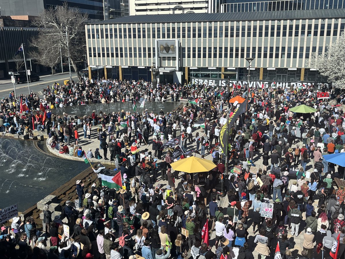 Canberra March For Humanity FREE PALESTINE CEASEFIRE NOW