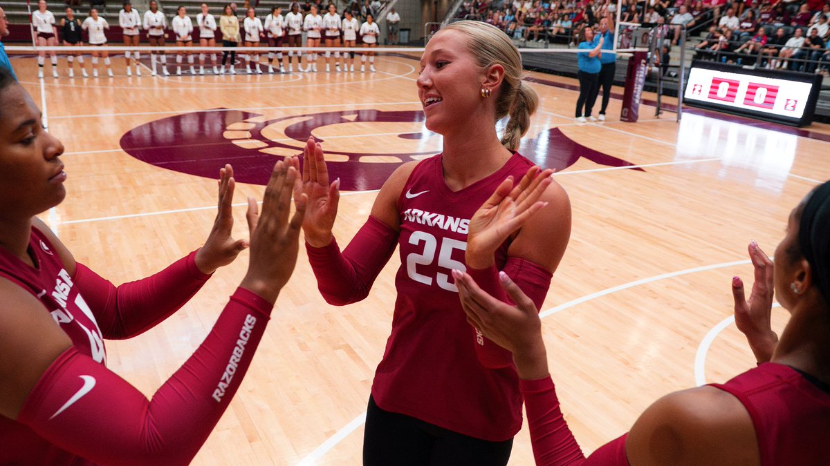 Razorback Volleyball tweet media