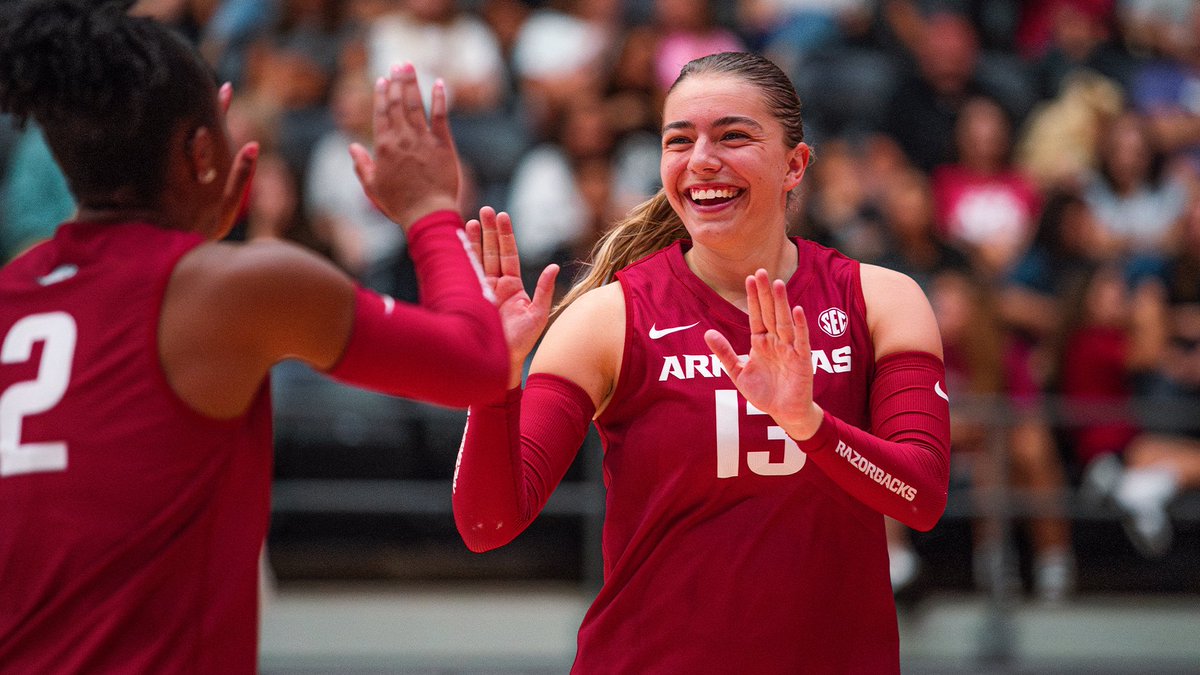 Razorback Volleyball tweet media