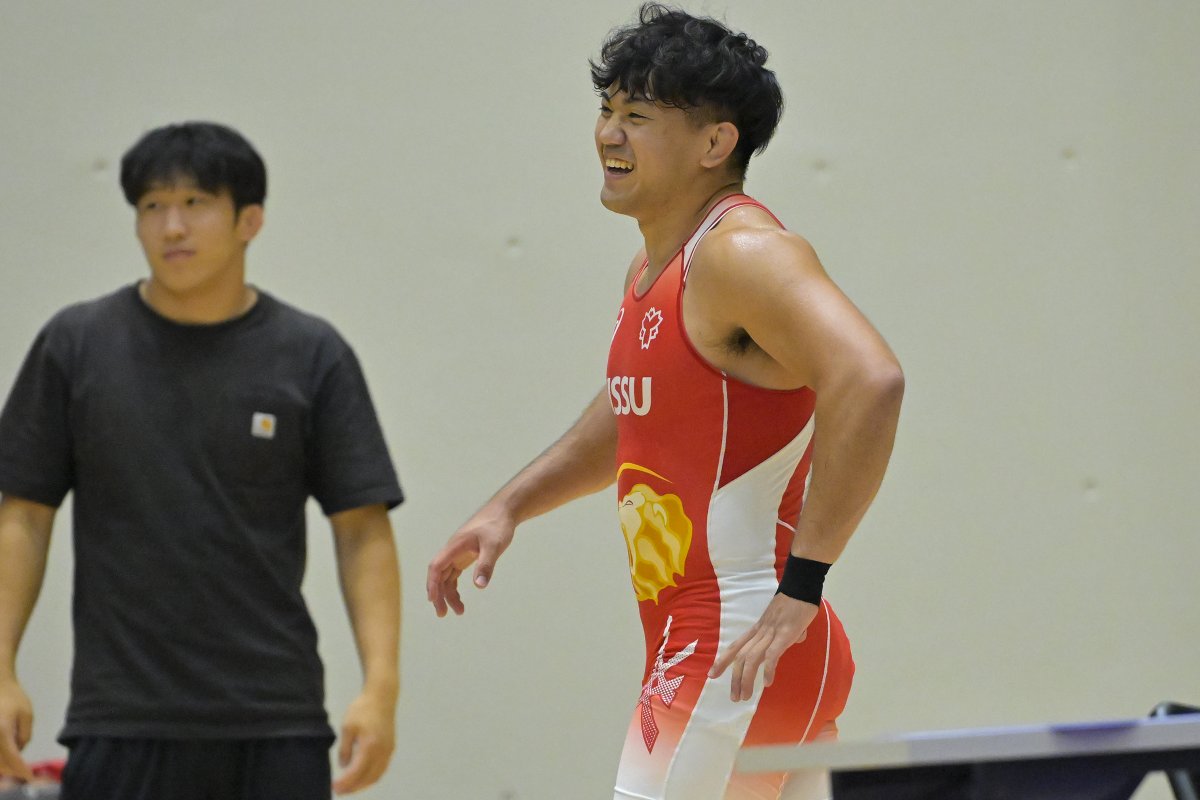 全日本学生レスリング選手権大会 ?決勝フォトレポート ＼ 文部科学 
