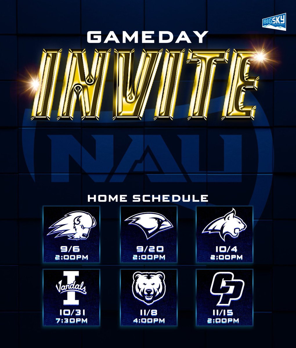 Thank you <a href="/NAU_Football/">NAU Football</a> and <a href="/Coachbwright4/">Brian Wright</a> for the gameday invite! I appreciate the opportunity to learn more about your program.
