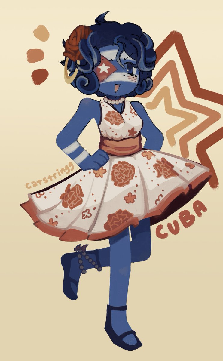 Catstringg's tweet image. Cuba
#CountryHumans