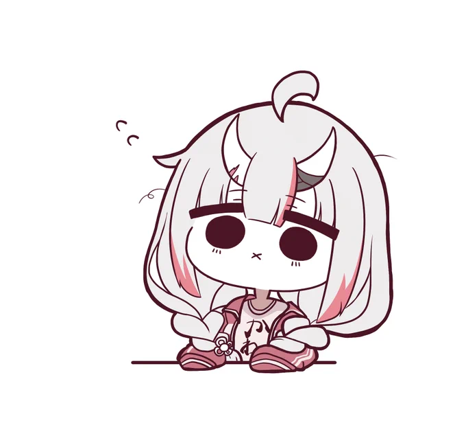 虚無ってるお嬢 そのに #百鬼絵巻