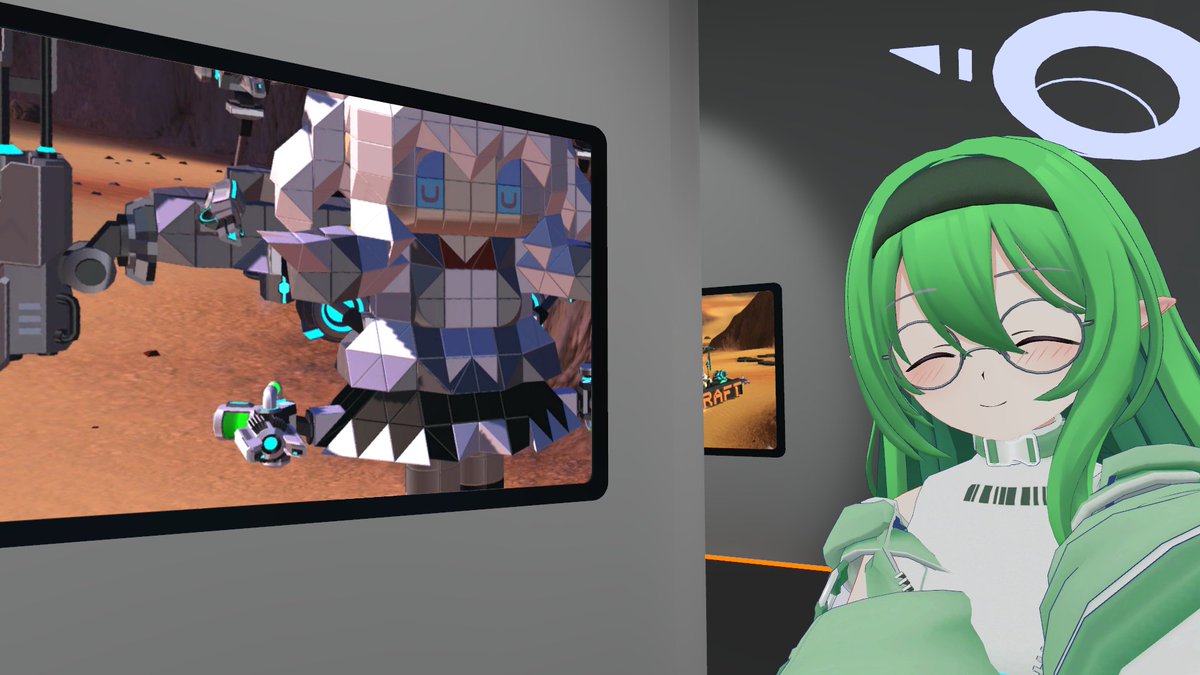 cp2_rety's tweet photo. めずらしく人がいっぱいいるところに出る!
#VirtualRoboCraft https://t.co/IcB1f27bLj