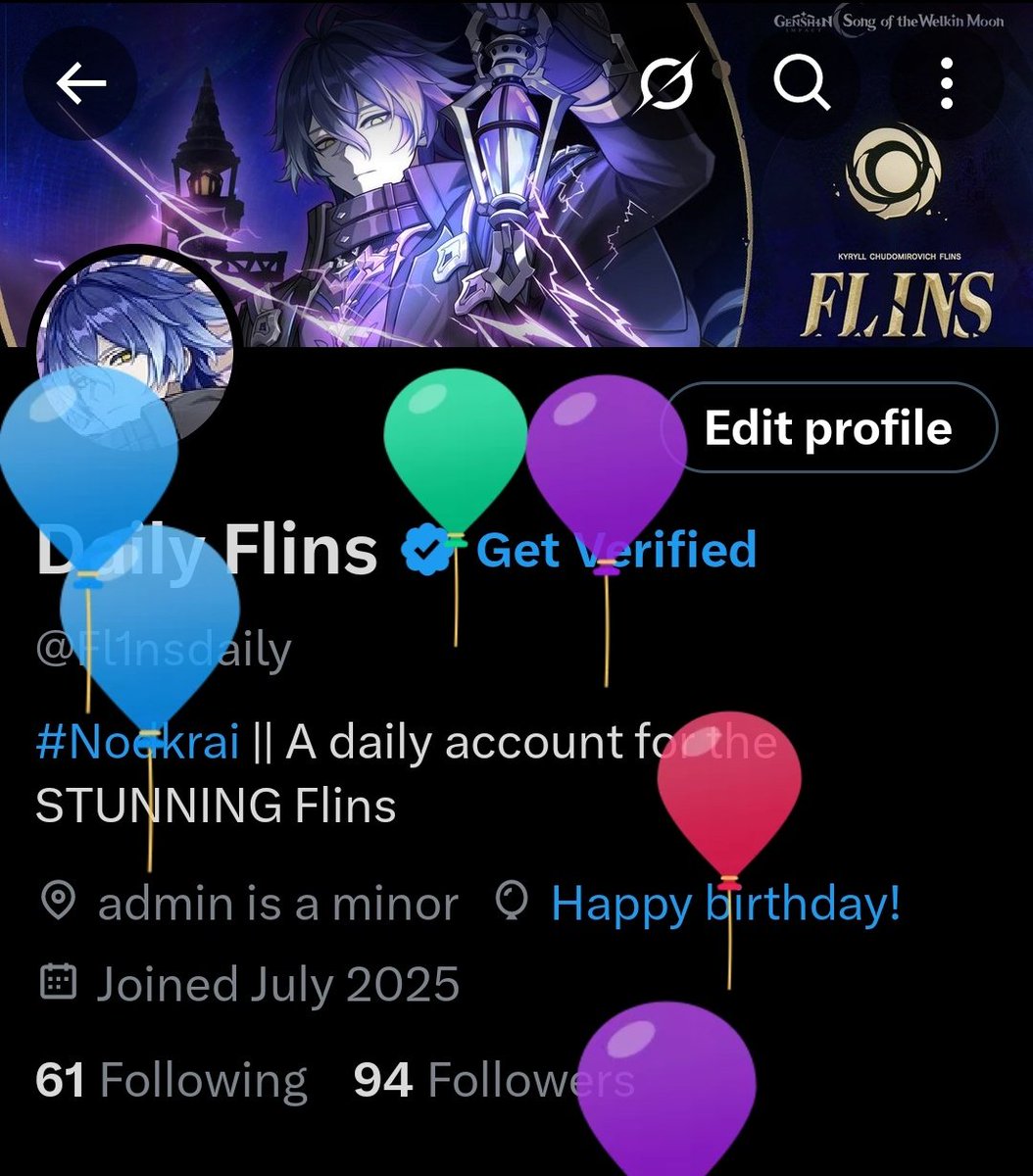 it's my birthday 😋