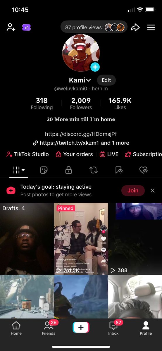 Finally at 2k on TikTok