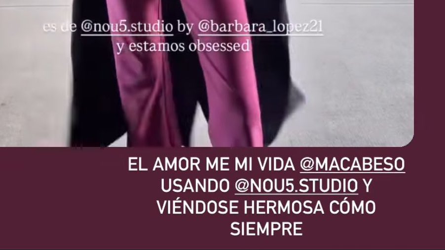 que bárbara te diga “mi diosa máxima”, “el amor de mi vida”, es la más afortunada
