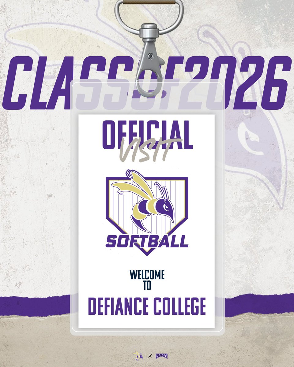 So happy to say that I will be having my first Official Visit at <a href="/DefiCollegeSB/">Defiance College Softball</a> I cannot wait to see the campus and get to know the program and staff! <a href="/KalinHubble/">kay</a>