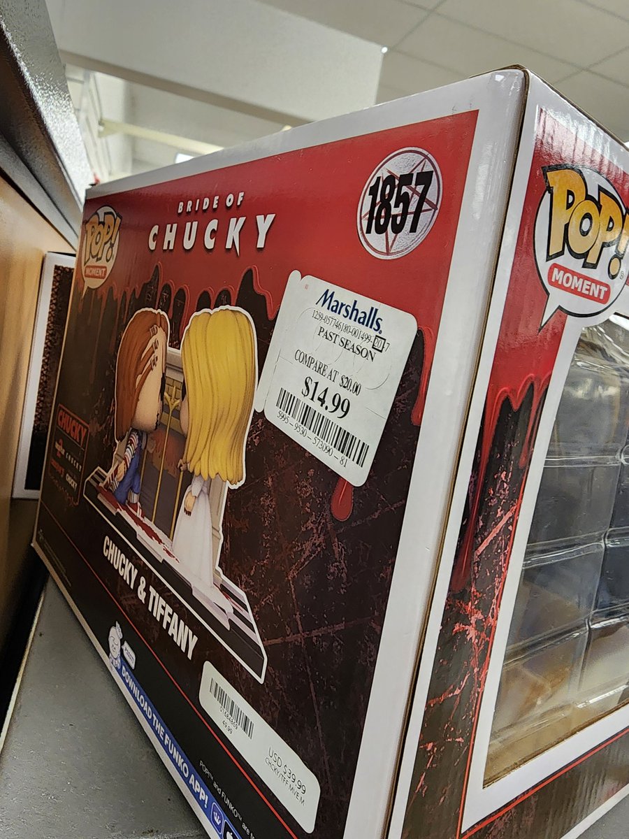 LVFunkoholics's tweet photo. Spotted some deals @marshalls Discount Retailers availability may vary depending on store location.
#marshallsfinds #funkochase #FunkoPopVinyl #funkopop #marvel #chucky #SpongeBob #corpsebride #funkopops #nightmarebeforechristmas #funkopops #collectible https://t.co/hLEFH5bCbs